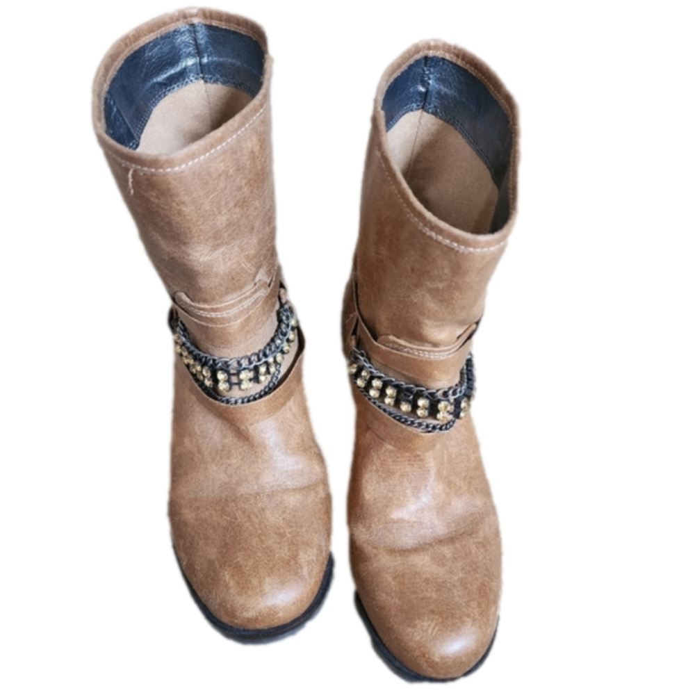 Coconuts by Matisse Berriman brown ankle boots Women's Size 9 - Picture 2 of 4